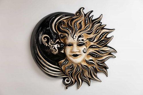 Sun and Moon Mask Cachemire