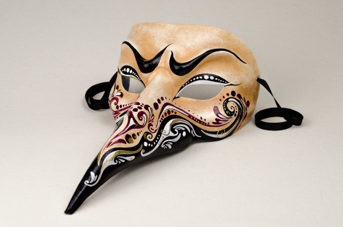 Long Nose Venetian Masks - Cachemire