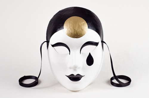 Masque Pierrot Classique