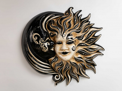 Sun and Moon Mask Cachemire