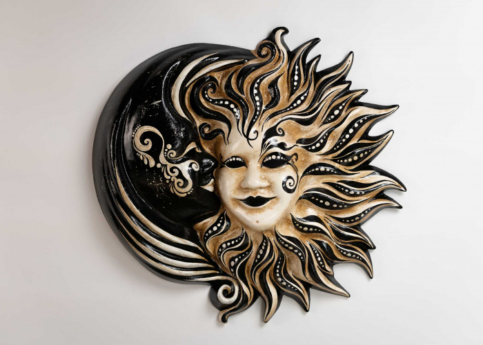 Sun and Moon Mask Cachemire