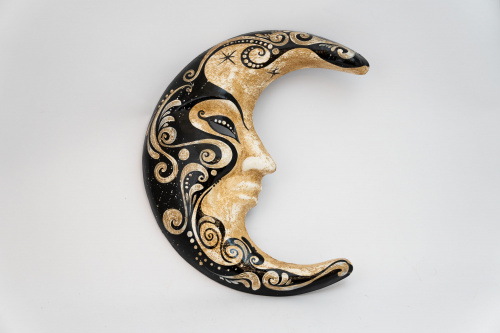 Mini Moon Mask Cachemire