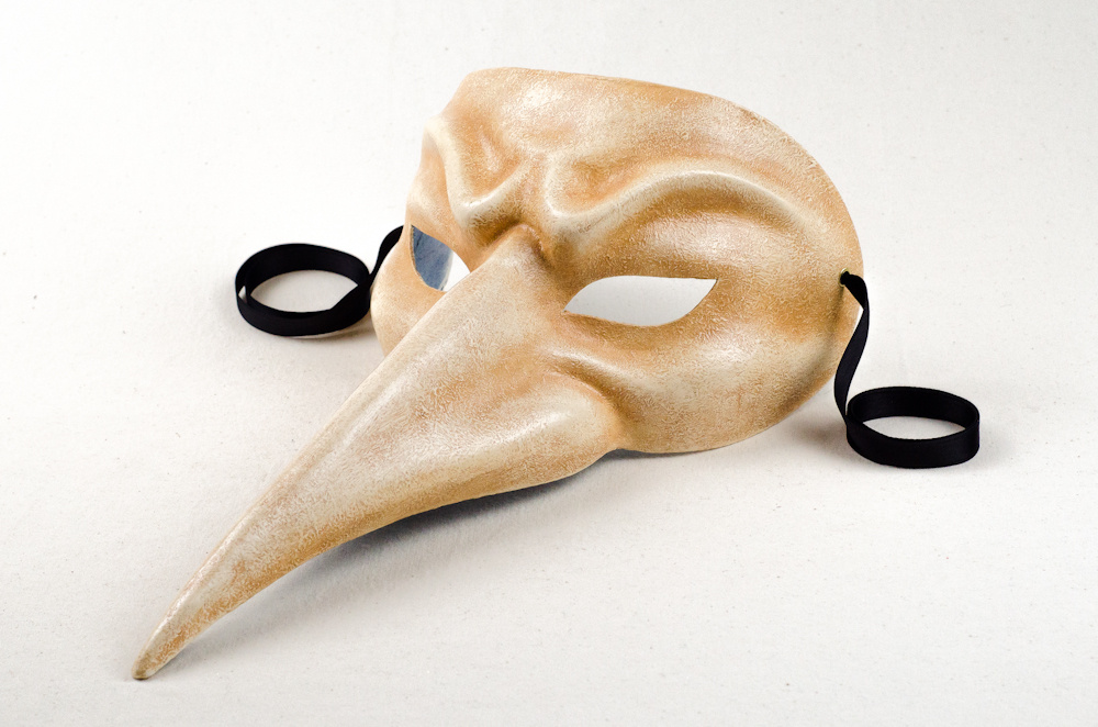 Venetian mask for sale - Ancient long nose mask