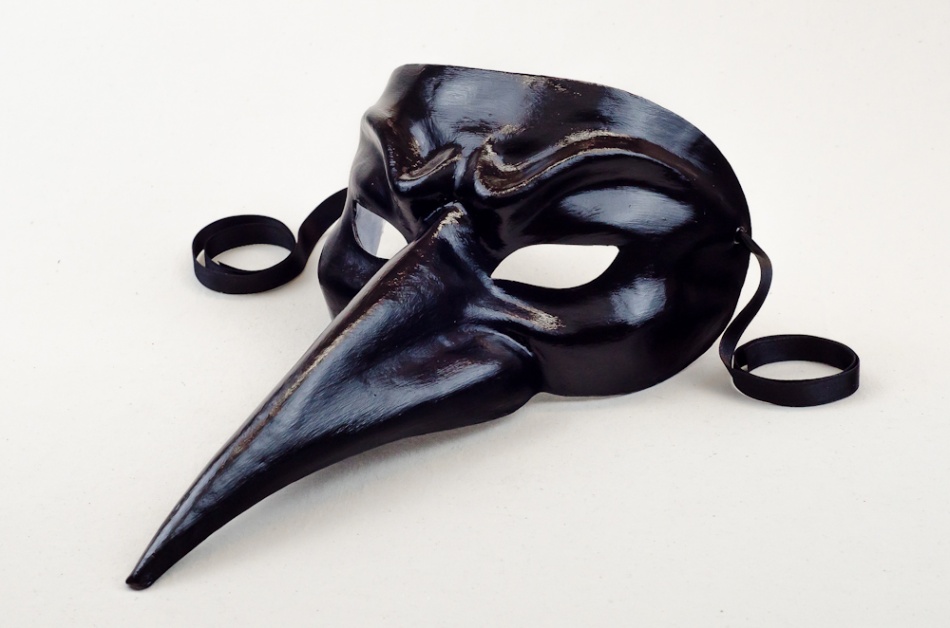 mask for sale Black long nose mask