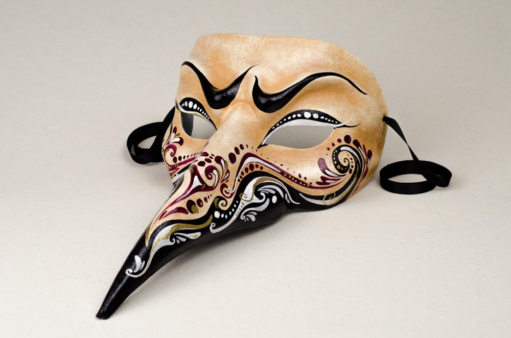 Long Nose Venetian Masks for sale - Cachemire 1