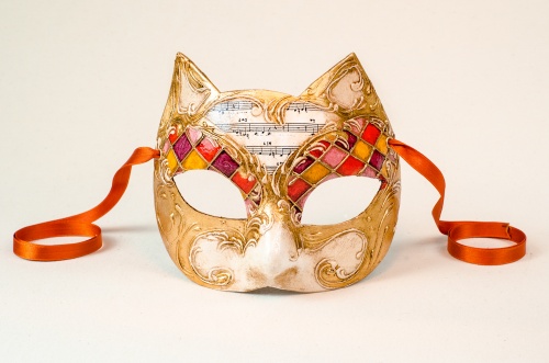 Cat Mask Rococo Small