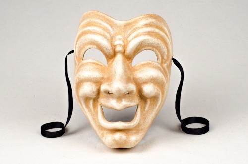 Comedy Face Mask Antique