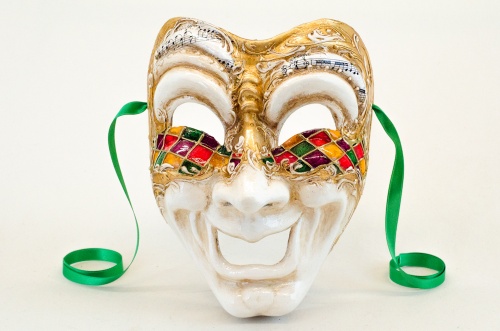 Masque de la Comédie (version Rococo)