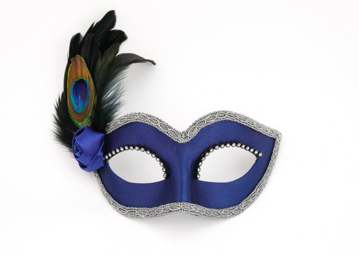 Eye Mask Peacock Small