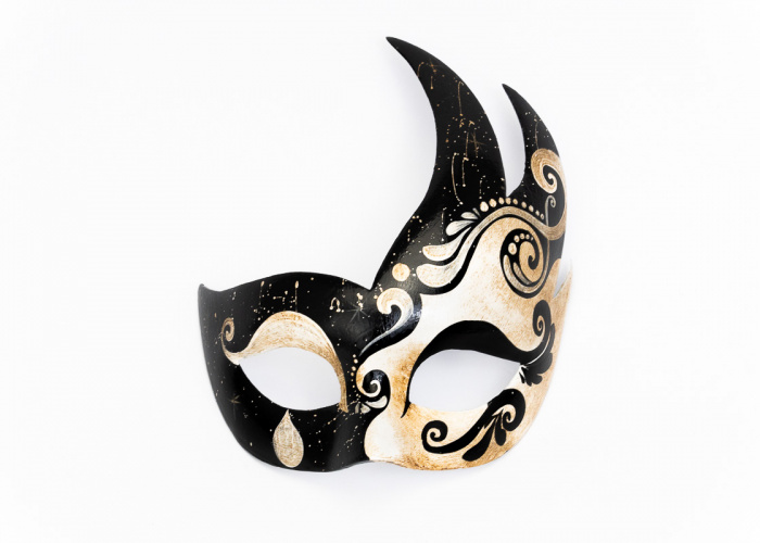 Eye Mask Swan Cachemire