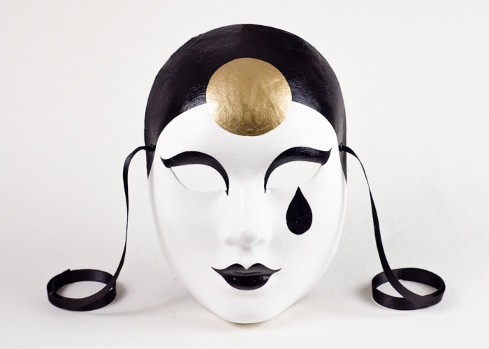 face mask pierrot  classic