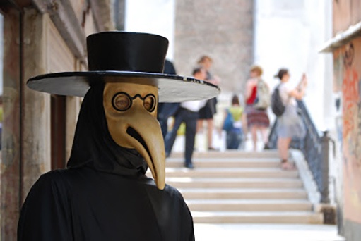 The Plague the Most Disturbing Carnival of Venice Mask.